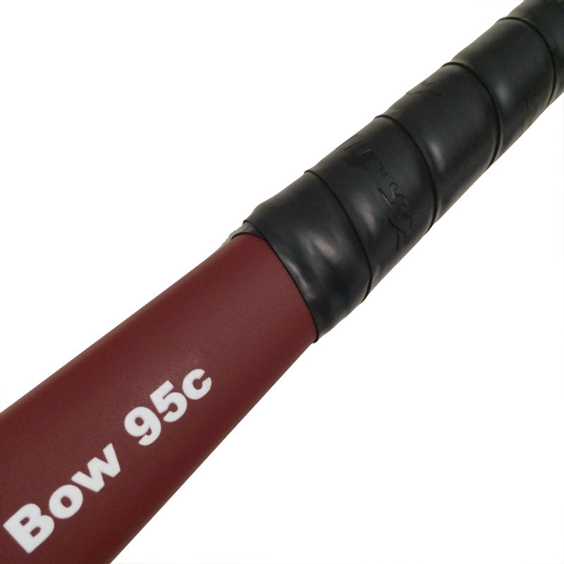 De 'Bow' 95c mat bordeaux rood, 95% carbon